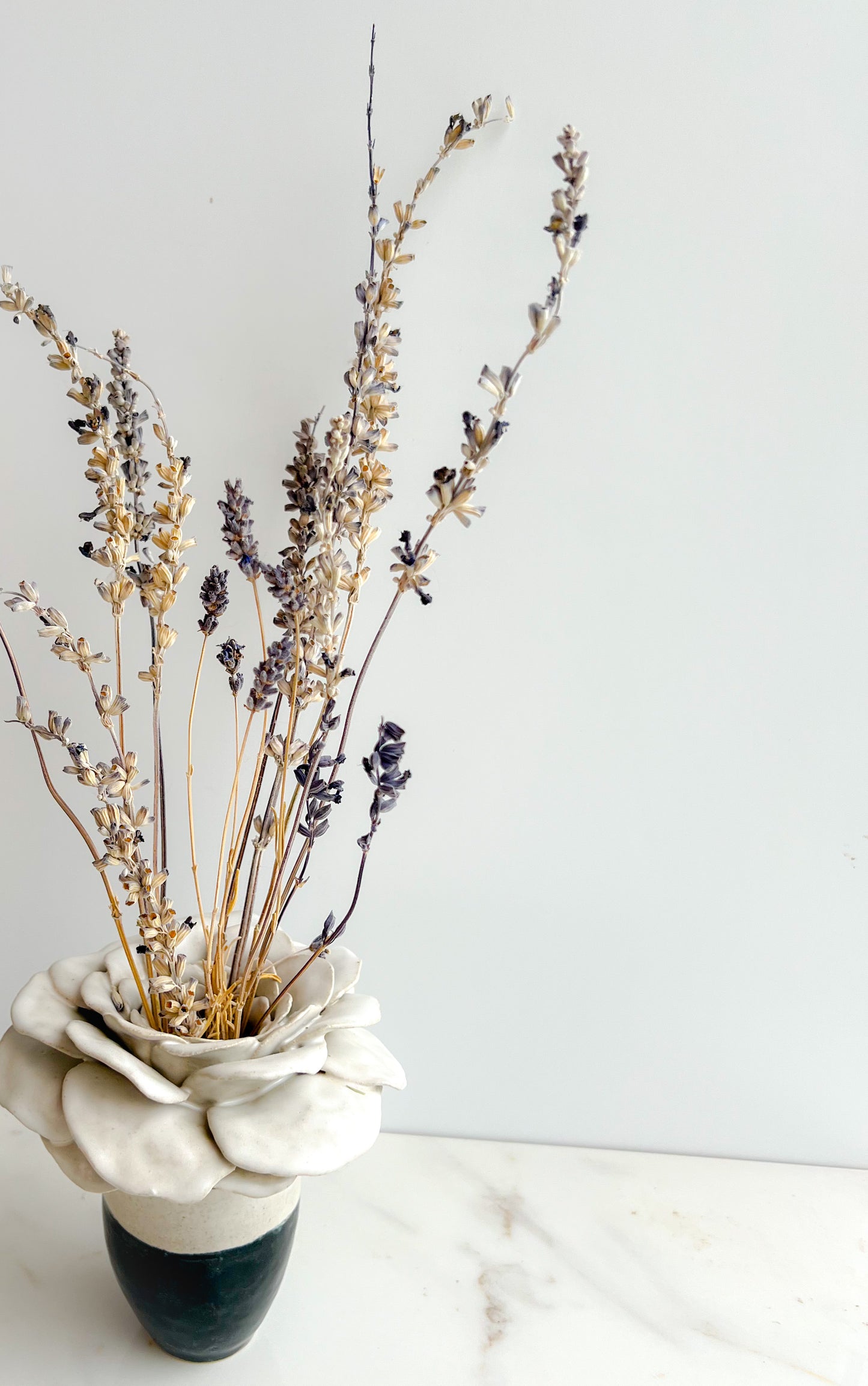 small petal vase