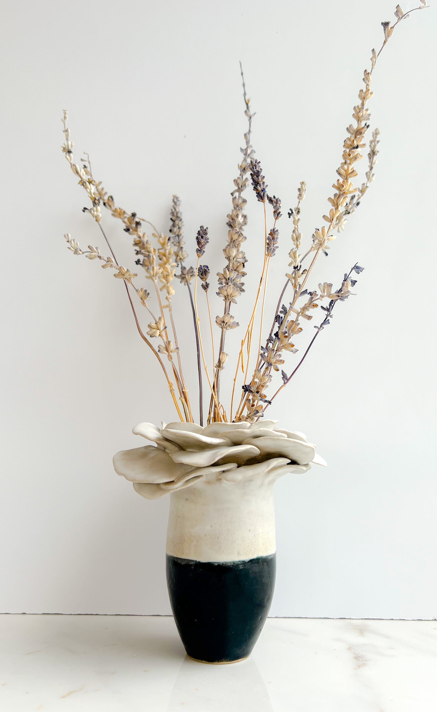 small petal vase