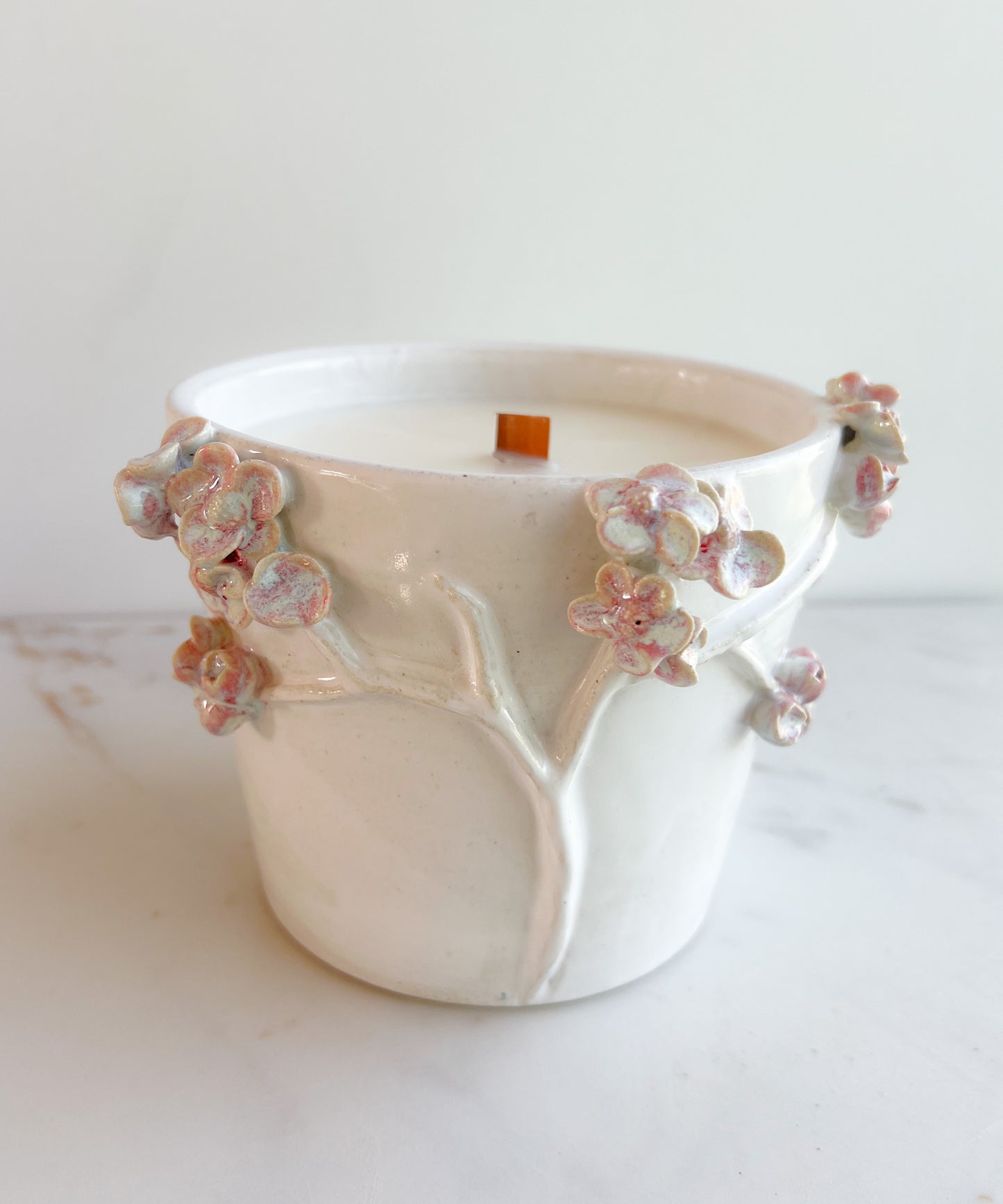 cherry blossom candle