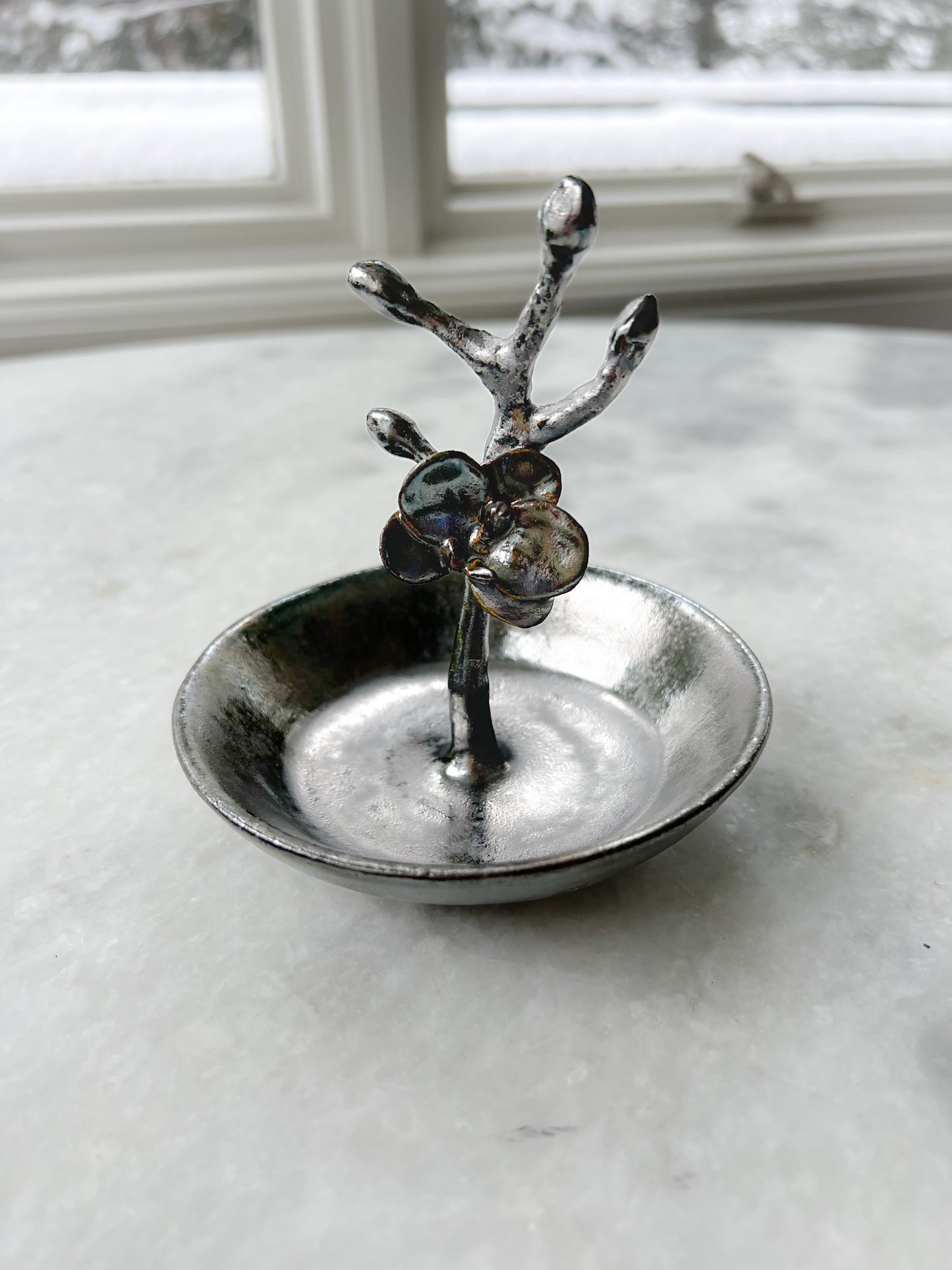 orchid ring dish