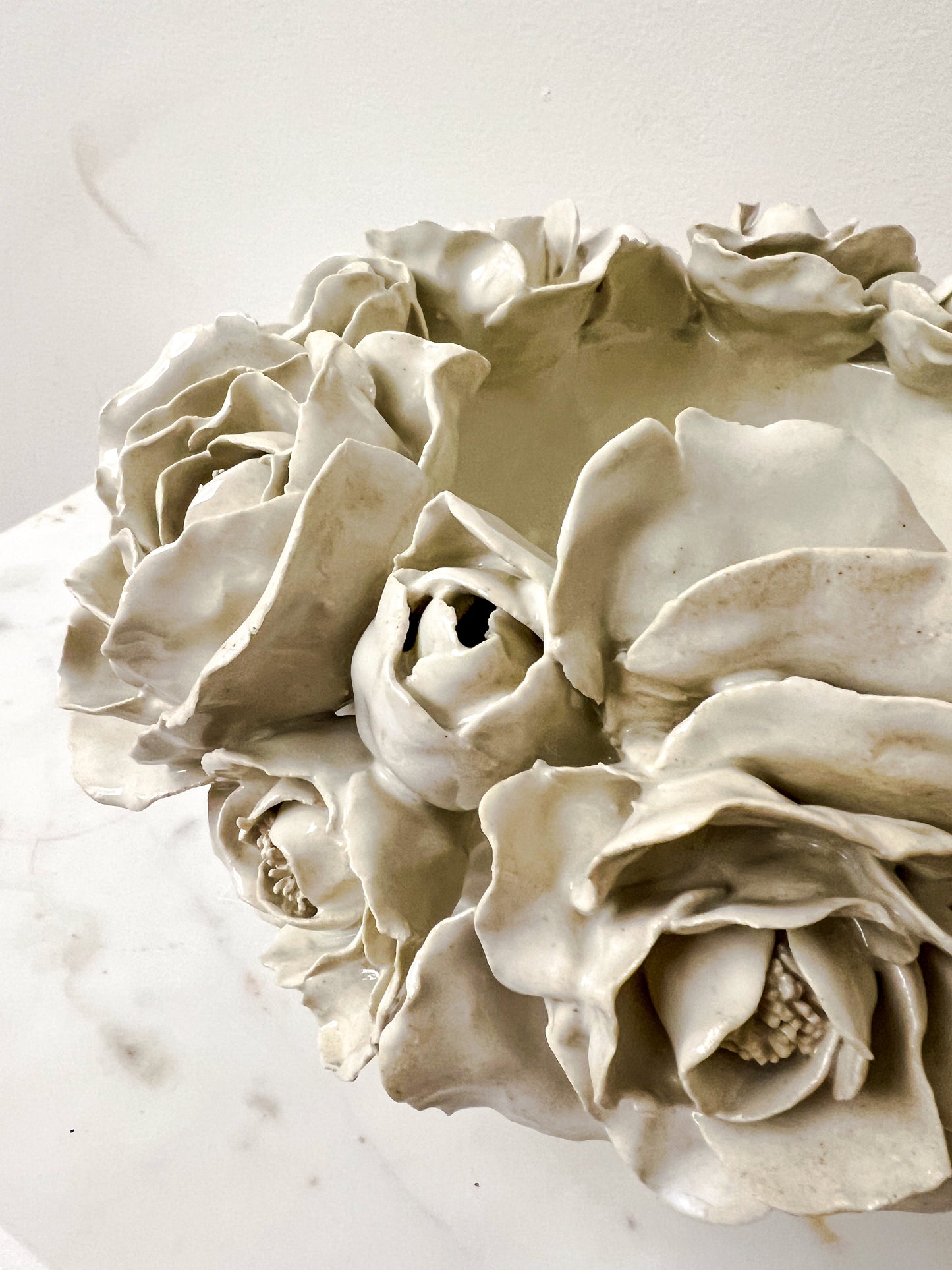 Sculptural Peony Bowl