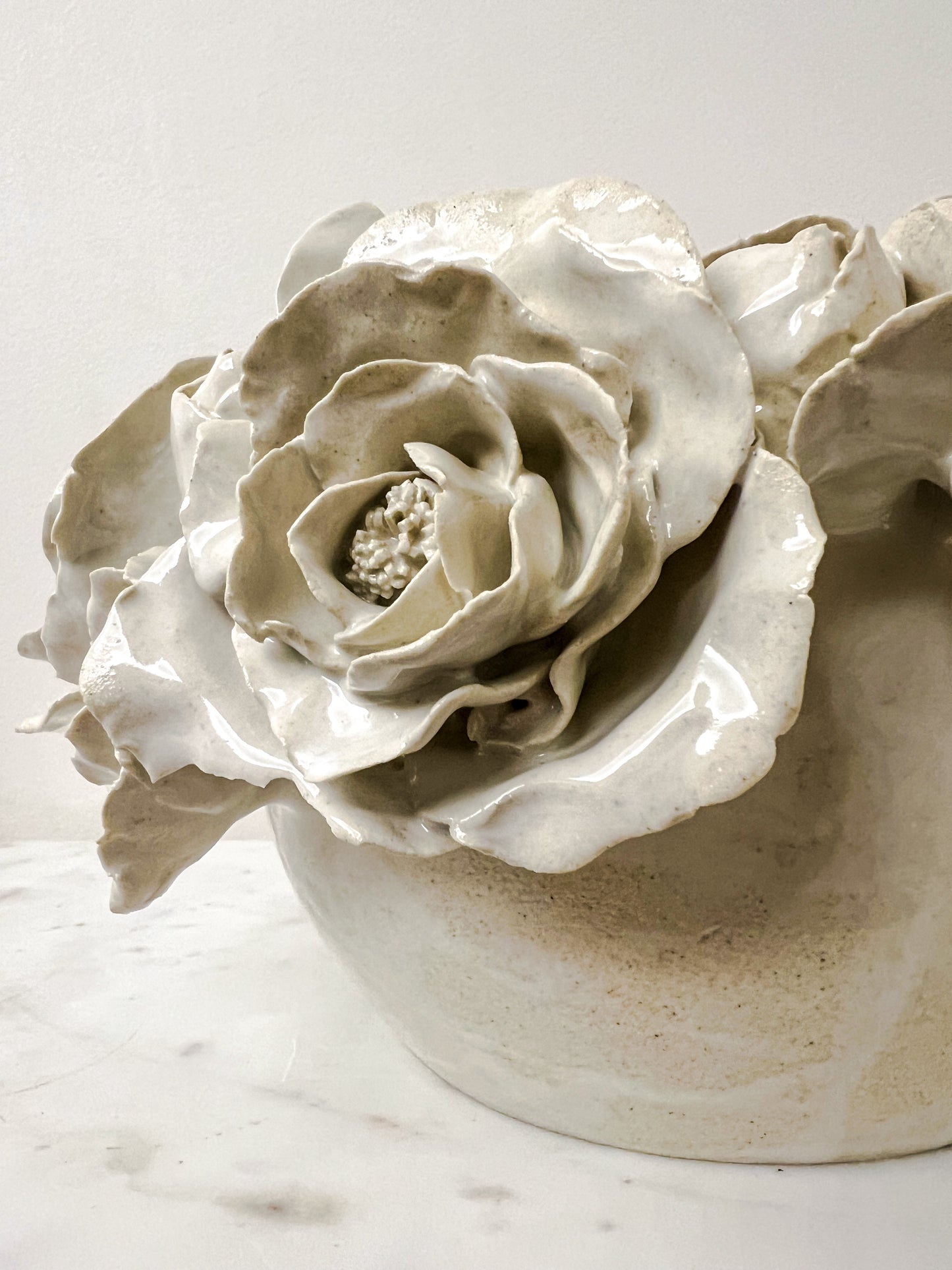 Sculptural Peony Bowl